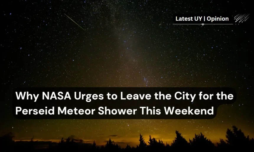 Why NASA Urges to Leave the City for the Perseid Meteor Shower This Weekend