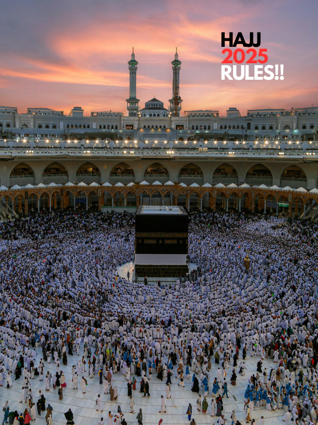 Saudi Arabia Announces Hajj 2025 Guidelines