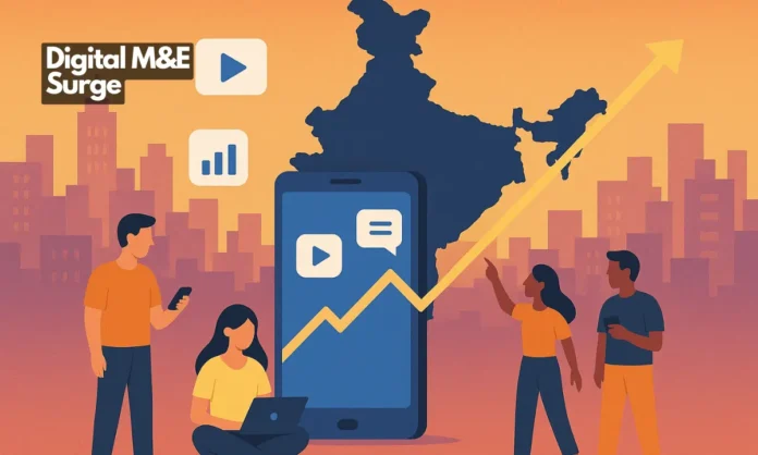 The Rise of New Media: India’s Digital Boom Redraws the M&E Landscape by 2025