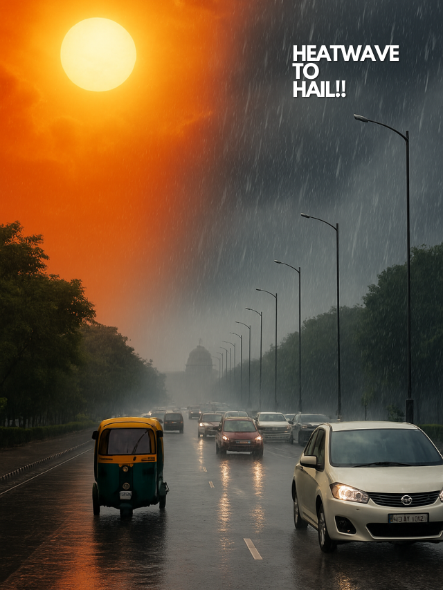 Delhi Heatwave Relieved by Surprise Rains