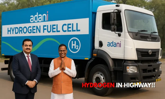 Adani Rolls Out India’s First Hydrogen Fuel Truck A Green Gamble or Industrial Masterstroke