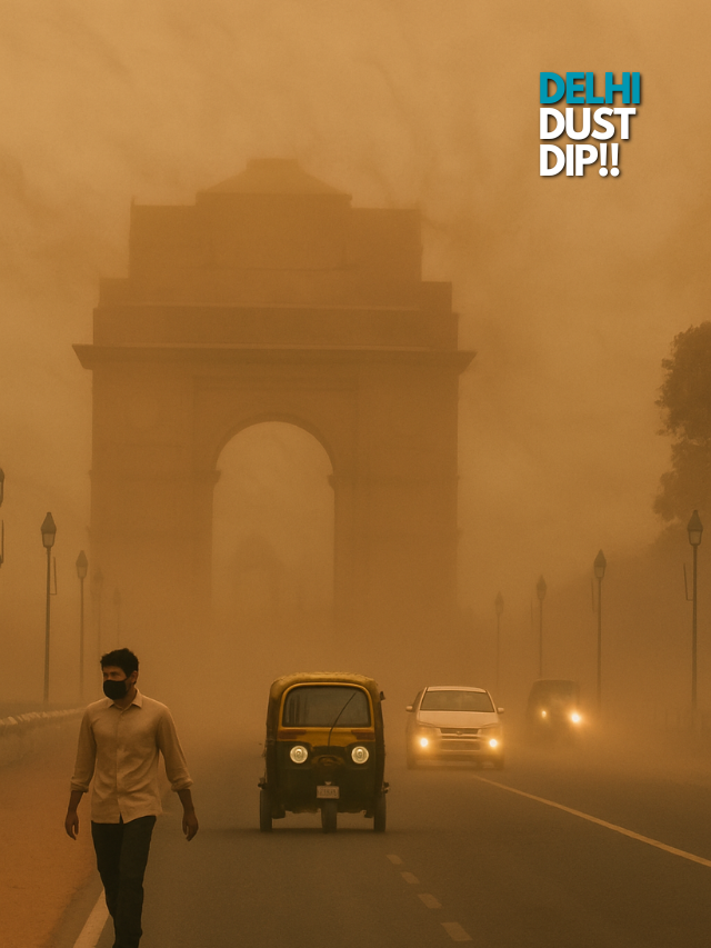 Delhi-NCR Wakes to Dust Haze