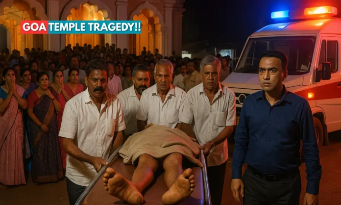 Goa Temple Stampede Six Dead, CM Pramod Sawant Orders Public Inquiry