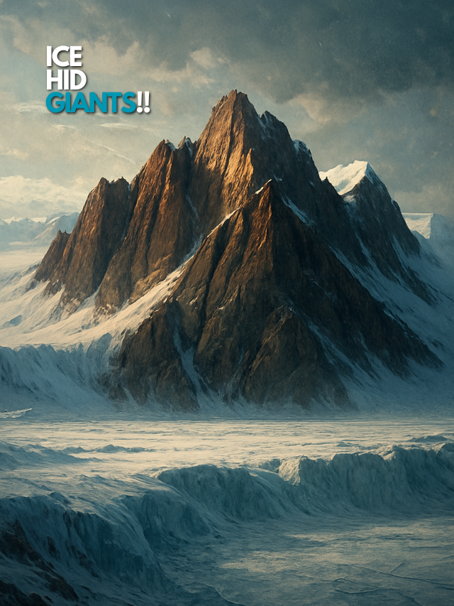 Hidden Mountain Range Discovered Beneath Antarctica’s Ice