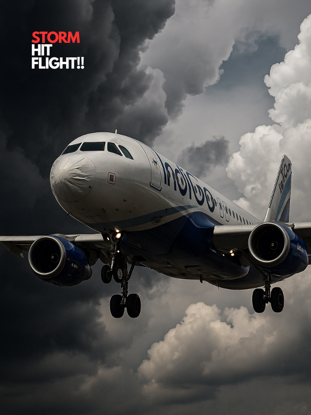 IndiGo Srinagar Flight Hit by Hailstorm