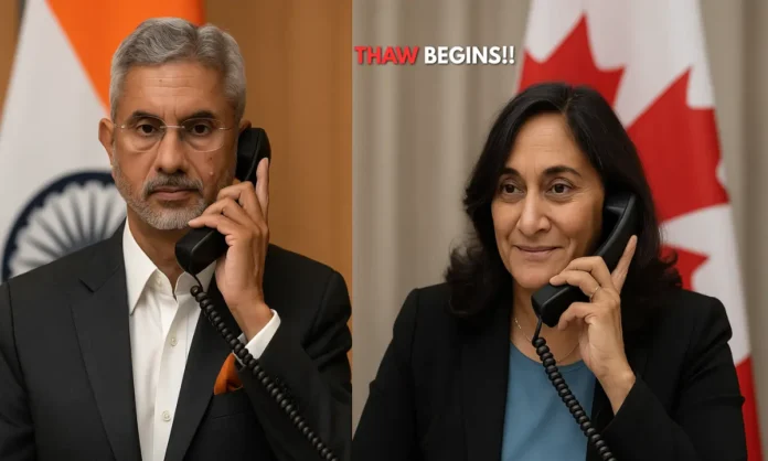 India–Canada Reset Begins Jaishankar–Anand Call Signals Diplomatic Thaw