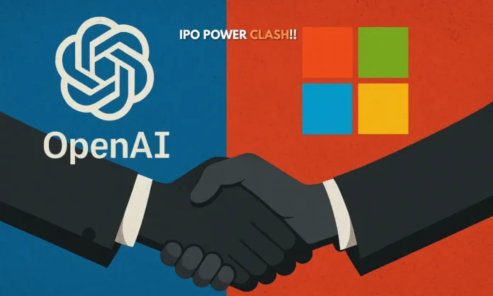 OpenAI-Microsoft Deal Tensions Mount Amid IPO Plans (1)