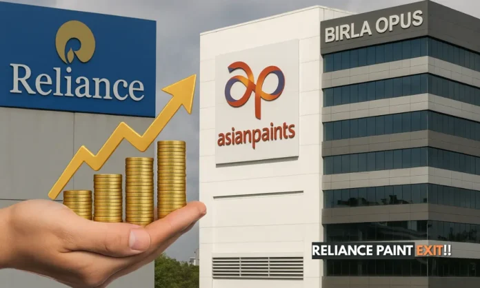Reliance Set to Exit Asian Paints with 24x Return