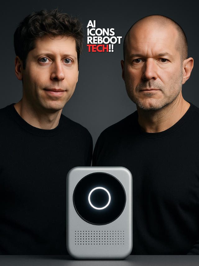 Sam Altman and Jony Ive Team Up
