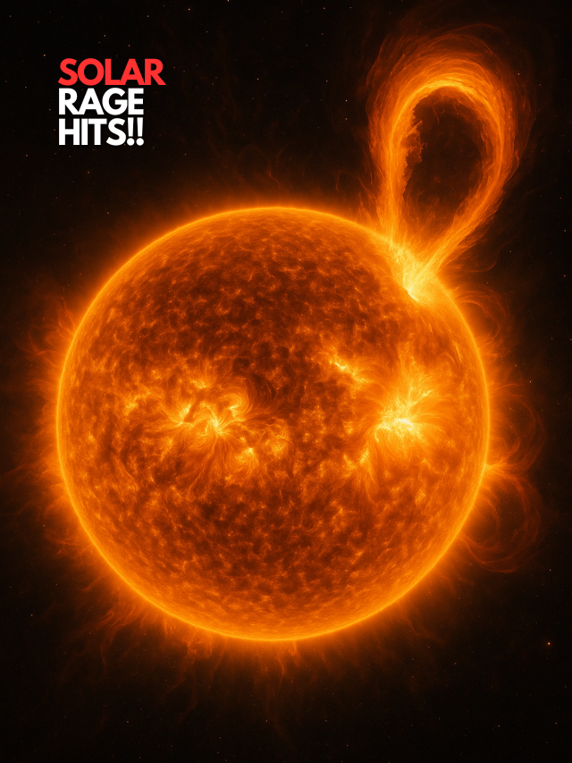 Strongest Solar Flare of 2025 Hits Earth