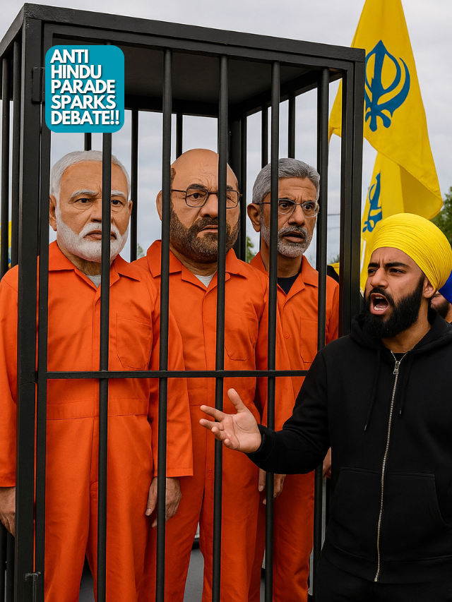 Anti-Hindu Parade by Khalistani Sympathisers in Canada