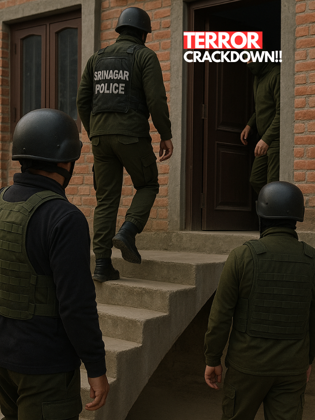 Srinagar Police Crack Down on Terror Ecosystem After Pahalgam Attack