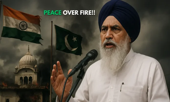 ‘Peace, Not Weapons’ Akal Takht Jathedar’s Cry After Poonch Shelling Targets Sikh Civilians