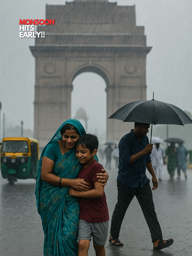 Delhi Monsoon to Arrive Early