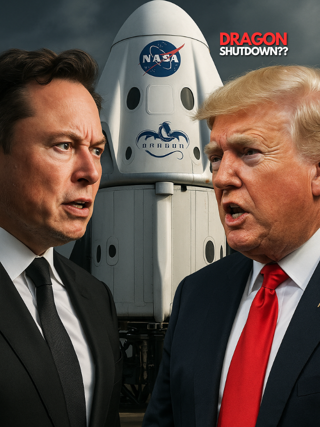 Elon Musk vs Trump: Dragon Drama Threatens NASA Mission