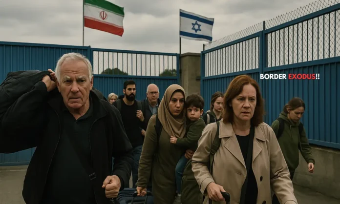 Escape from Iran 600 Foreigners Flee Amid Israel Airstrikes, Fuel Shortages, and Panic