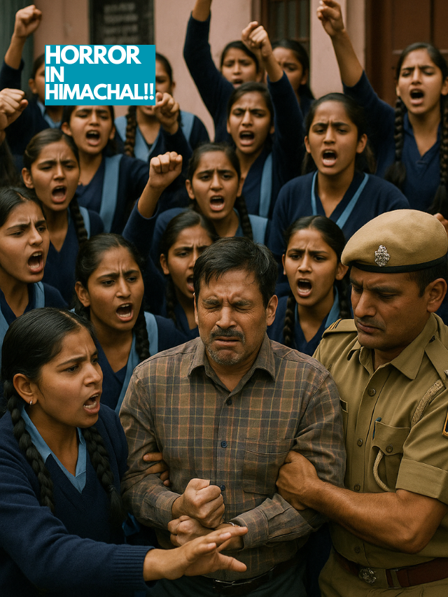 Himachal Teacher Arrested for Harassing 24 Schoolgirls in Sirmaur