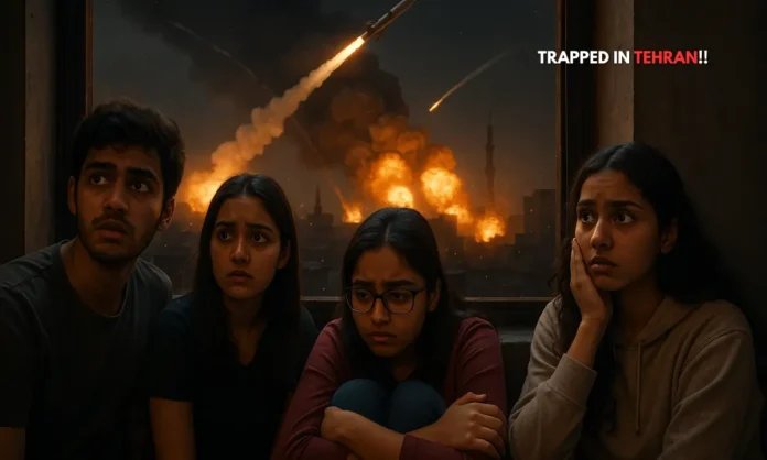 Indian Students Trapped in Tehran Fear, Drones, and a Plea for Evacuation Amid Israel-Iran War