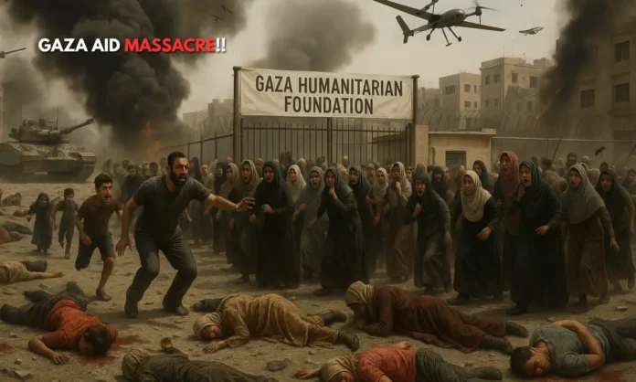 “Shot for Hunger” Gaza Aid Distribution Turns Deadly Amid Global Outcry