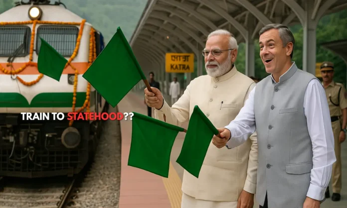 “Slightly Demoted” Omar Abdullah’s Statehood Plea Reignites Kashmir Debate in Modi’s Presence