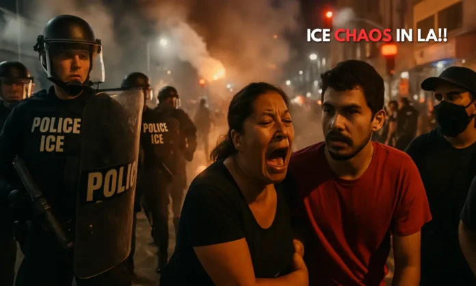 “This Is the Wrong Mission” Immigration Raids Ignite Fury and Federal Muscle in Los Angeles