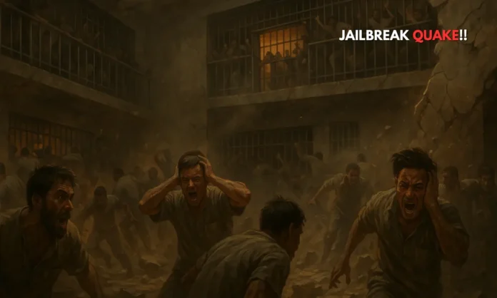 Tremors Behind Bars Over 200 Inmates Flee Karachi Jail After Earthquake Chaos