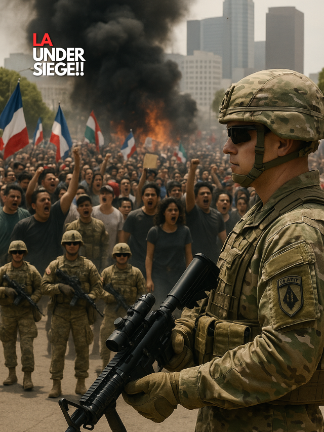 Trump Sends More Troops to LA Than Iraq & Syria