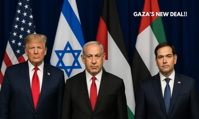 US-Israel’s New Gaza Plan Arab Nations to Take Over After Hamas