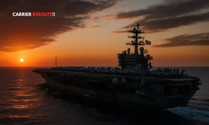 USS Nimitz Aborts Vietnam Port Call, Heads West Amid Iran-Israel War Escalation