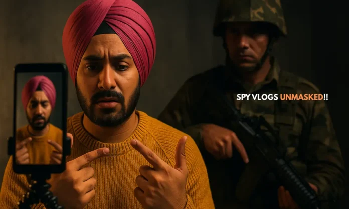 YouTuber With 1M Followers Caught in Pakistan Spy Ring Jasbir Singh Joins Espionage Crackdown
