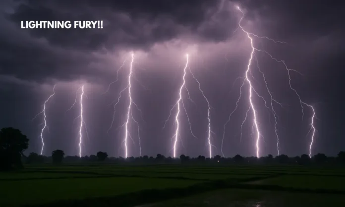 19 Killed in Lightning Strikes Across Bihar in 24 Hours, CM Nitish Kumar Announces Aid