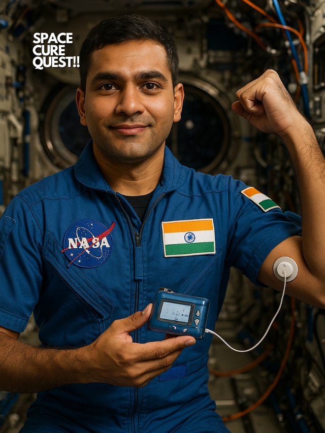 Ax-4 Tests CGMs, Insulin with Indian Astronaut Onboard