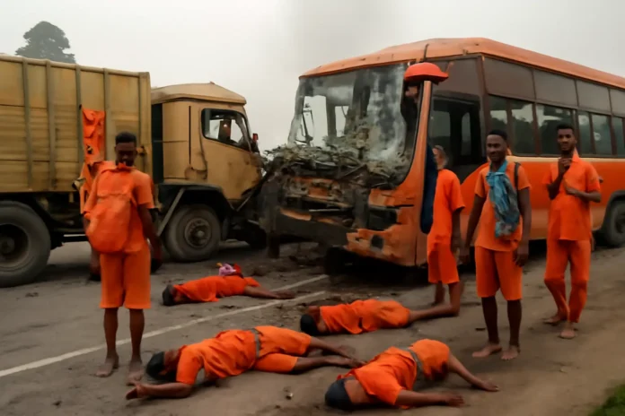 18 Kanwariyas Killed in Tragic Bus-Truck Collision in Deoghar, Jharkhand