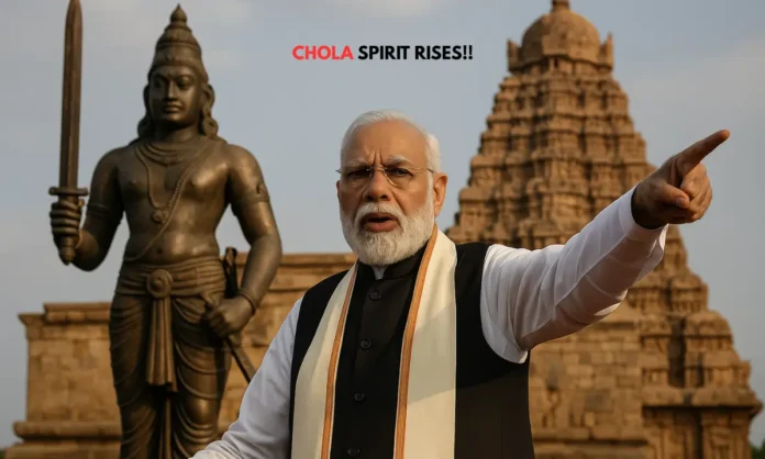 Chola Legacy Revived PM Modi Hails India’s Strength and Security Resolve at Gangaikonda Cholapuram