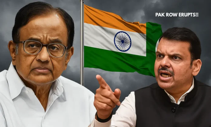 Clean Chit to Pak BJP, Congress Clash Over P Chidambaram’s Pahalgam Attack Remarks