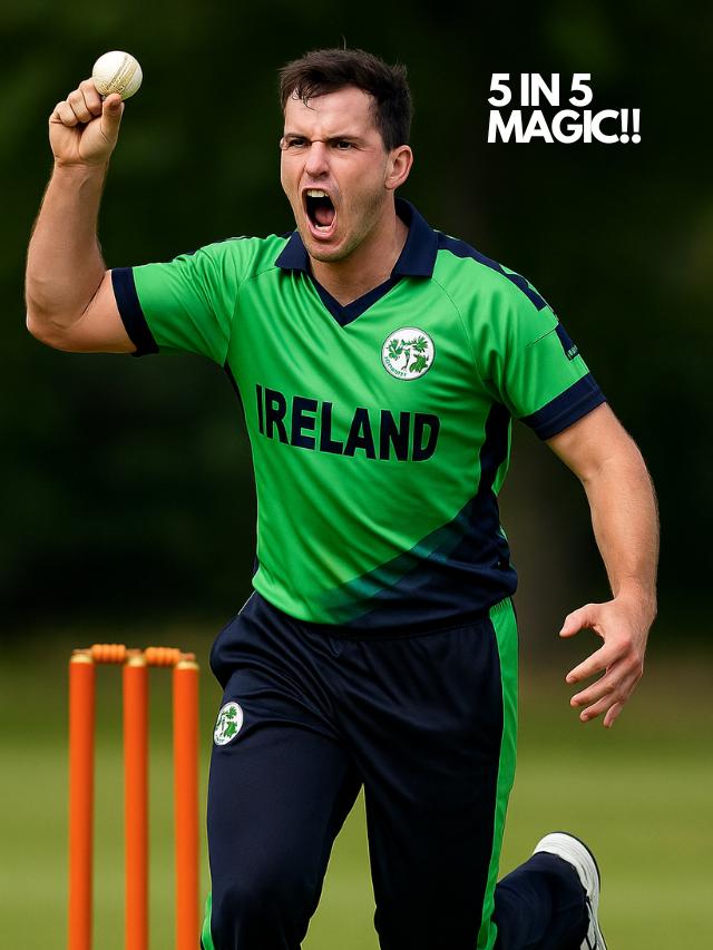 Curtis Campher Makes Cricket History with 5 Wickets in 5 Balls