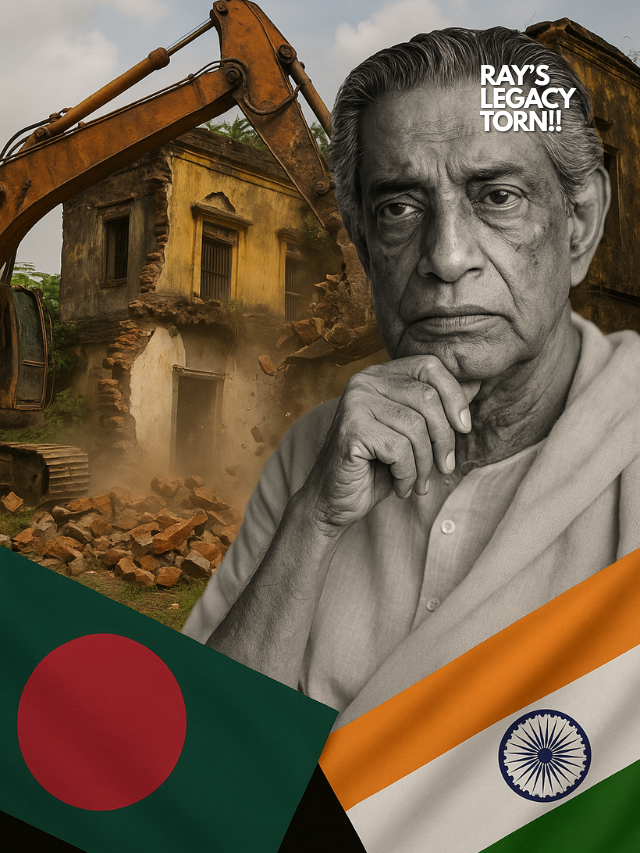 India Urges Bangladesh to Save Satyajit Ray’s Ancestral Home