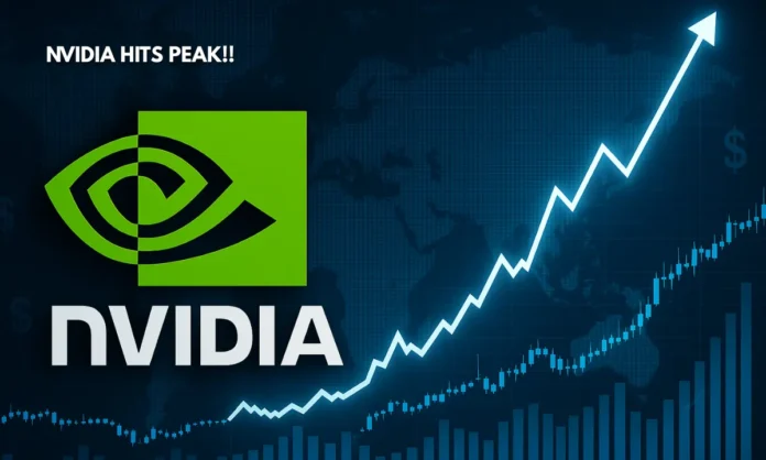 Nvidia Nears $4 Trillion AI Hype Crowns a New Tech Titan