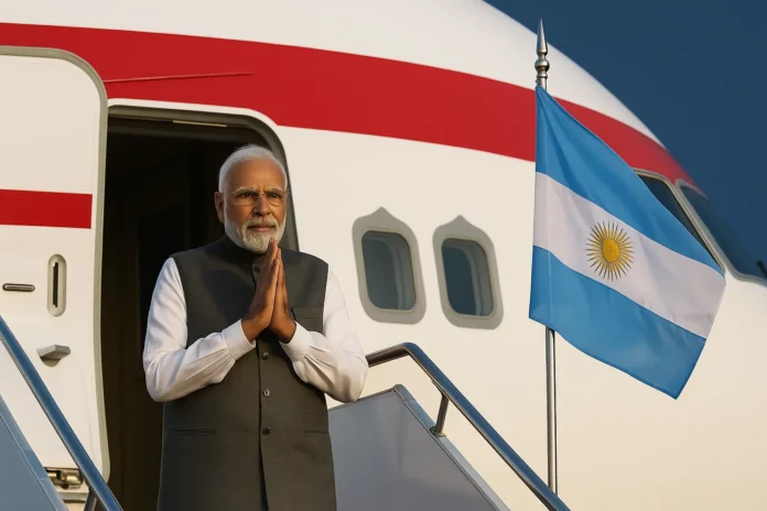 PM Modi’s Historic Visit to Argentina After 57 Years Signals Strategic Pivot to Latin America