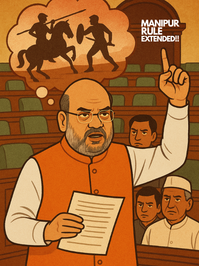 President’s Rule in Manipur Extended Amid Ethnic Unrest