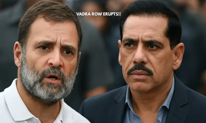 Rahul Gandhi Defends Robert Vadra Amid ED Chargesheet in Gurugram Land Case