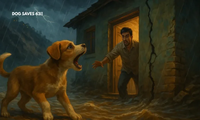 Rocky the Hero Dog Saves 63 Villagers from Deadly Himachal Landslide