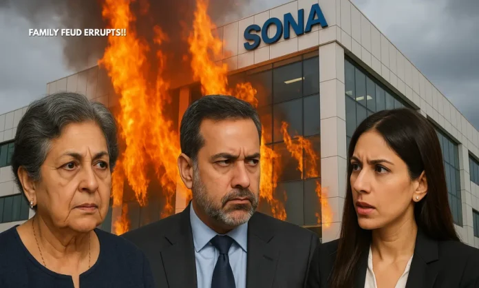 Sona Group Feud Erupts Rani Kapur Challenges Board as Family Rift Deepens
