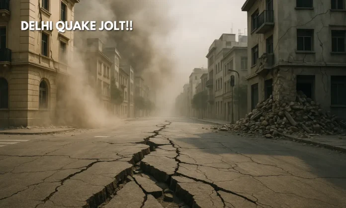 Tremors Without Warning Earthquake Rattles Delhi-NCR, Epicenter in Haryana’s Jhajjar