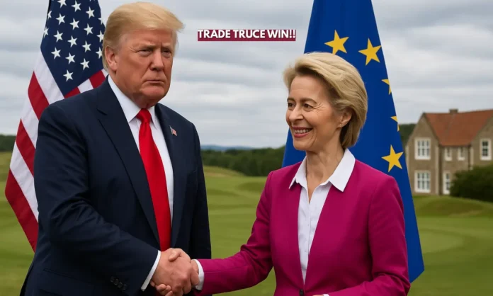 US-EU Strike Landmark Trade Deal Trump Hails “Biggest-Ever” Tariff Agreement (1)