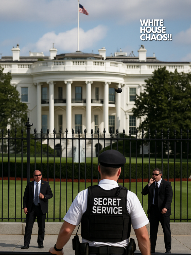White House Locked Down After Object Thrown Over Security Fence