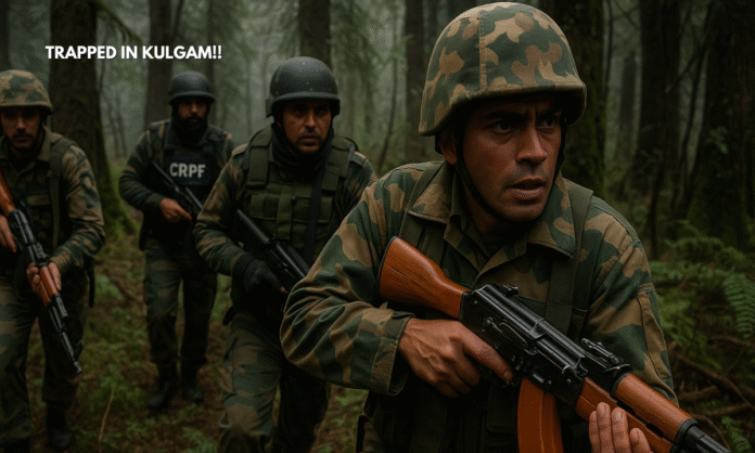 Day 4 of Kulgam Encounter Operation Drones, Gunfire, and the Hunt for Foreign Militants