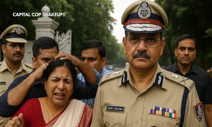Delhi Police Commissioner Replacement Security Breach Prompts Swift Administrative Action