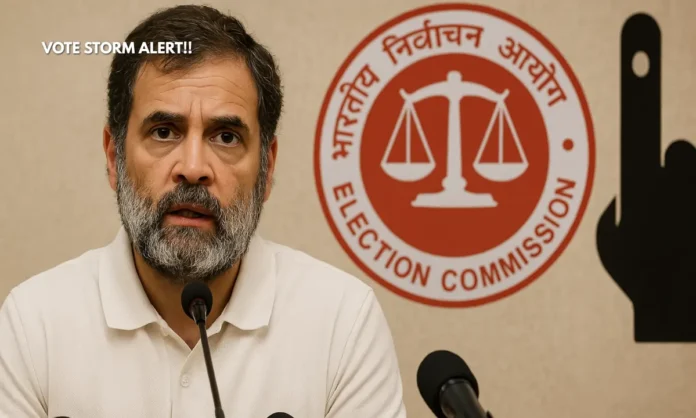 Election Commission Pushes Back Against Rahul Gandhi Voter Fraud Allegations