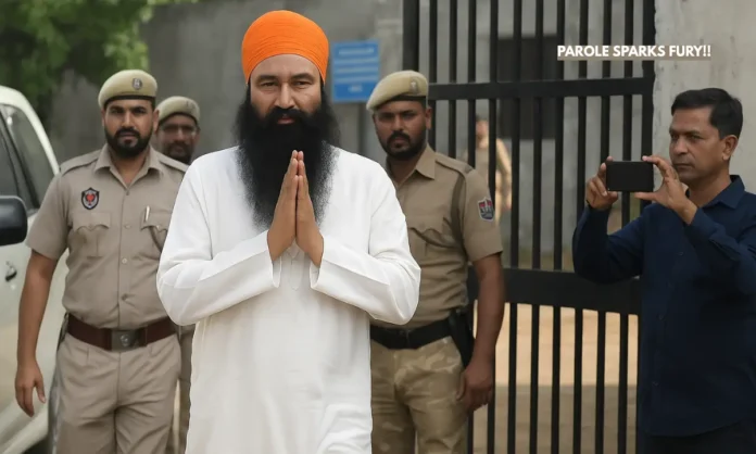 Gurmeet Ram Rahim Parole Sparks Fresh Debate Over Criminal Privileges and Political Timing
